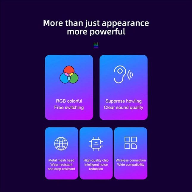 Cordless Wireless Handheld Microphone System with 6.35mm Receiver & Dual Power Options