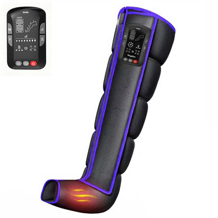 Wireless Air Compression Leg & Foot Massager with Smart Timing and Adjustable Pressure