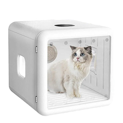 Spacious Full-View Pet Drying Chamber with Adjustable Heat and Rapid Airflow System