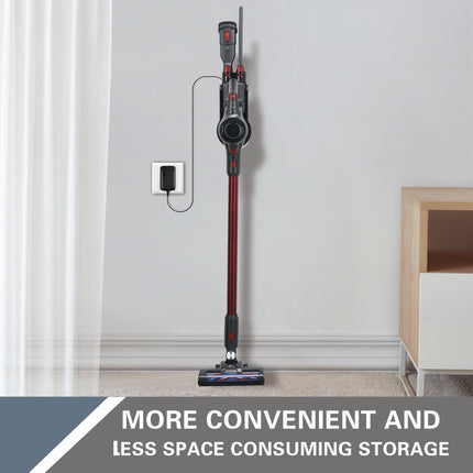 Lightweight Cordless Stick Vacuum with Detachable Battery and Multi Power Modes