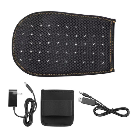 Portable LED Red Light Relaxation Gloves for Hand Muscle Relief and Physiorelaxation