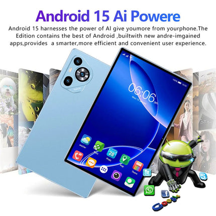10.1-Inch HD Android Tablet with 8-Core Processor, Dual Cameras & Long Battery Life