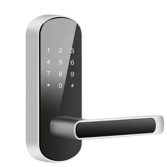 Tuya Wi-Fi Fingerprint and Password Door Lock for Wooden Door Installation