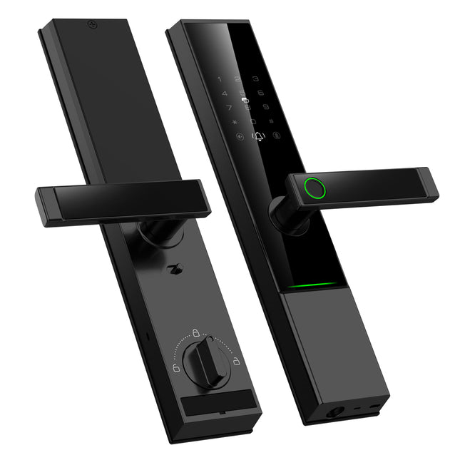 Waterproof Digital Smart Door Lock with Fingerprint, Password, and Card Access
