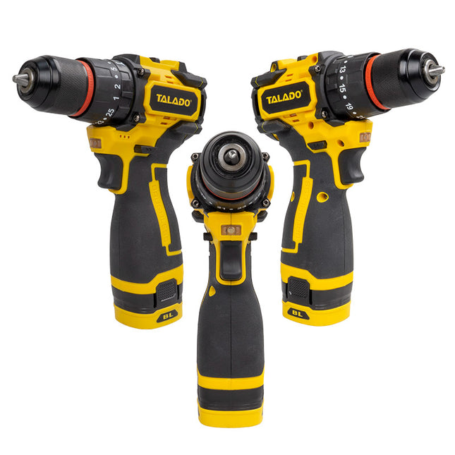 Rechargeable Cordless Impact Drill Electric Screwdriver Set High Power Variable Speed