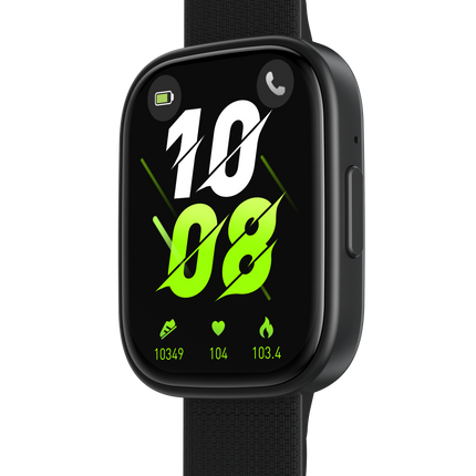 Smart Fitness Watch 2.06" AMOLED Display Heart Rate & Blood Oxygen Monitor