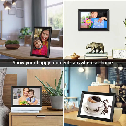 Smart 7 Inch WiFi Digital Picture Frame with HD Touch Display & Instant App Sharing