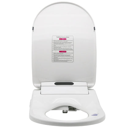 Smart U-Shape Toilet Seat with Remote Control, Bidet Function, Warm Air Dryer, Night Light