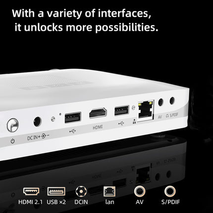 Portable Projector 800P with Auto Focus & Android 9.0