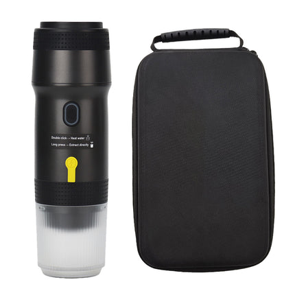 Portable 20 Bar Capsule Coffee Maker 0.6L Self-Heating & Cold Brew, Rechargeable for Car & Travel