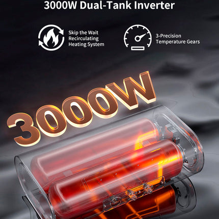 Remote Controlled Electric Water Boiler 50L Stainless Steel Heating