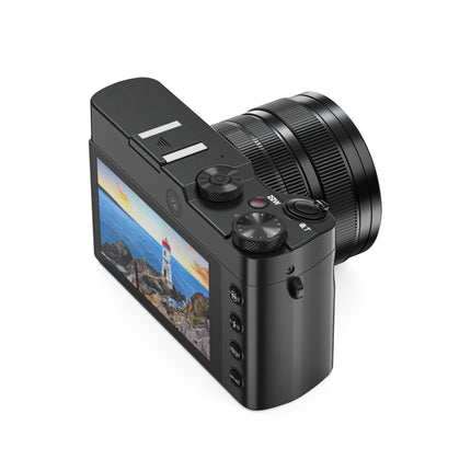 Compact 5K Travel Camera with 8x Digital Zoom, Smart Focus, Anti-Shake Technology & Integrated LED Light
