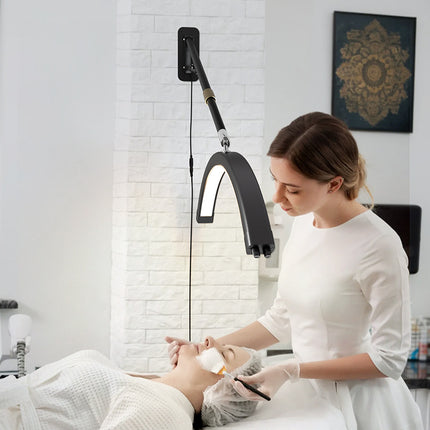 Portable Half Moon LED Nail Lamp Clip On with Remote and Adjustable Dimming