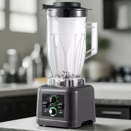 Professional 6L Heavy-Duty Blender Machine with 2200W Copper Motor & Button Controls