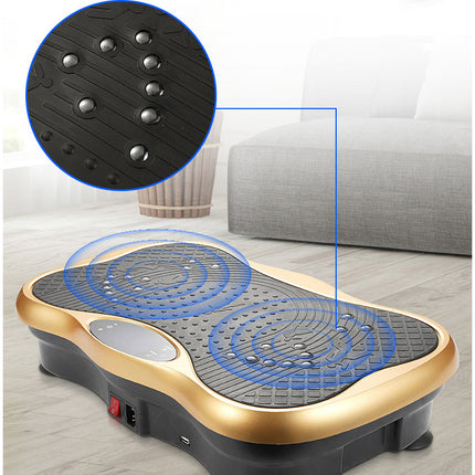 Compact Home Vibration Platform for Full-Body Fitness and Foot Massage – Unisex