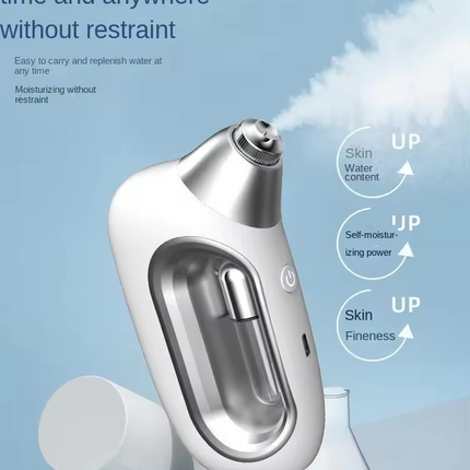 Cordless Nano Facial Hydrator for Serums Toners White