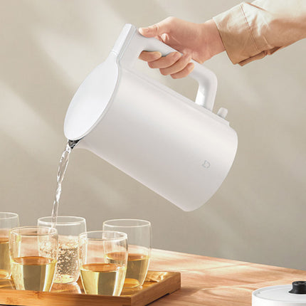 Compact 0.8L Electric Kettle with Stainless Steel Interior & Space-Saving Design