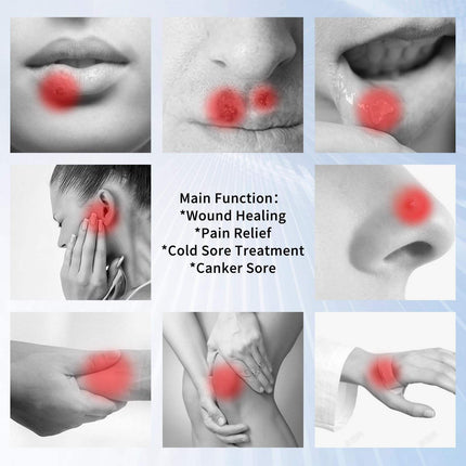 Rechargeable Red & IR LED Relaxation Wand with Multi-Intensity Settings