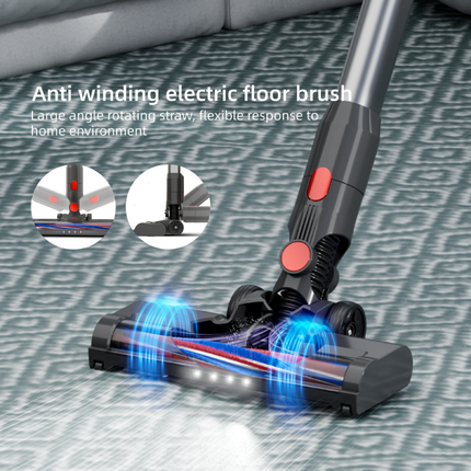 Portable Stick Vacuum Cleaner 25KPa Powerful Suction 3-Speed Lightweight Design for Daily Cleaning
