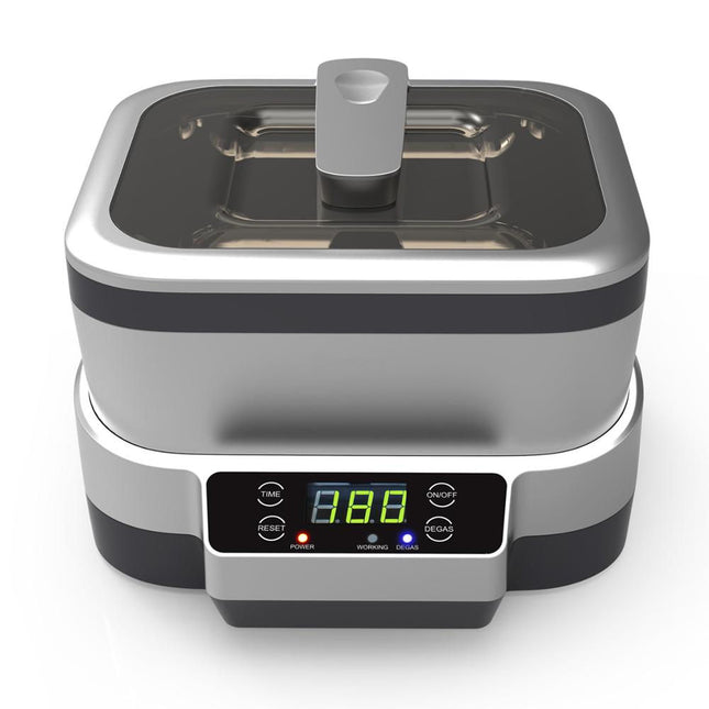 1.2L Ultrasonic Cleaning Machine 40kHz Digital Timer for Jewelry Glasses & Tools