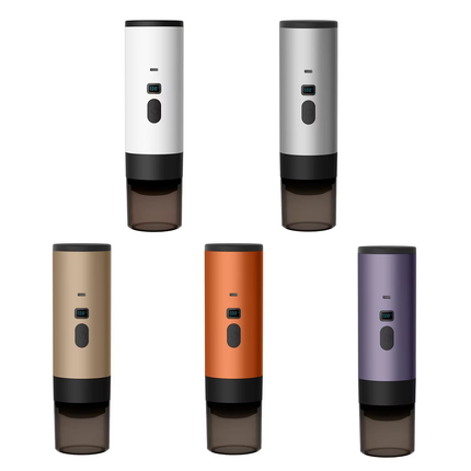 Portable Wireless Espresso Machine 15 Bar Self-Heating Coffee Maker for Capsules and Ground Coffee