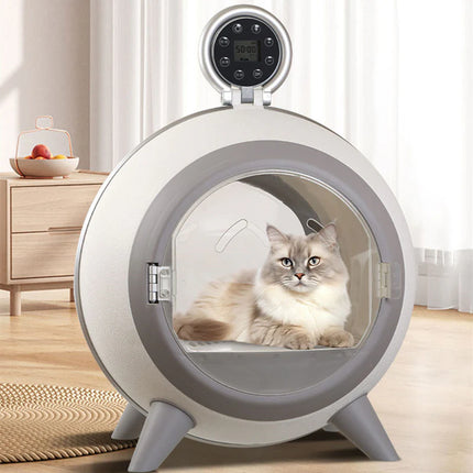Smart Enclosed Pet Drying Box 1200W with Temperature & Airflow Control for Small and Medium Pets