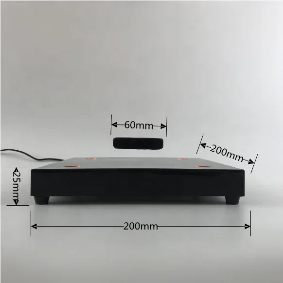 Title: Magnetic Floating Display Stand for Jewelry, Collectibles, and Home Decor
