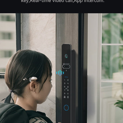 Smart Door Lock with 3D Face Recognition, Fingerprint Access and App Control