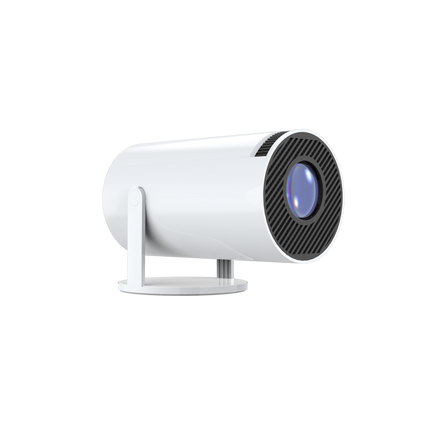 Mini Portable Projector 720P with Android 11, 120ANSI & 180° Swivel Stand