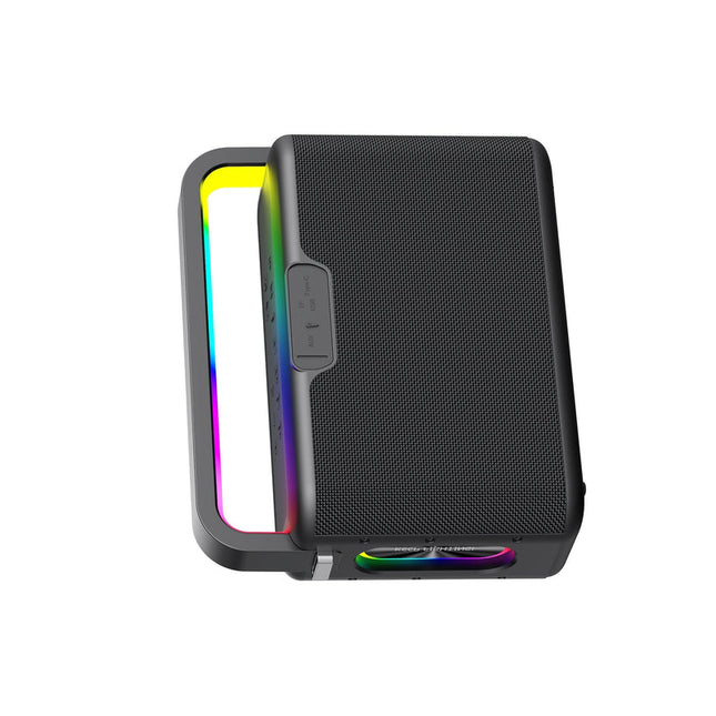 Wireless 120W Bluetooth Speaker with Dual Microphones, RGB Lighting & 20-Hour Battery