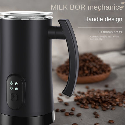 Stainless Steel Electric Milk Frother 150ml One-Touch Automatic 400w