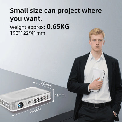 Portable Projector 800P with Auto Focus & Android 9.0