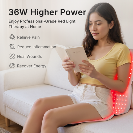 Near Infrared Red Light Relaxation Wrap Pad 264 LED Full Body Flexible Belt