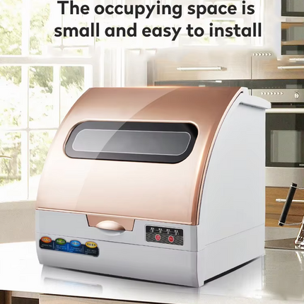 Compact Touch Screen Countertop Dishwasher 5 Place Capacity