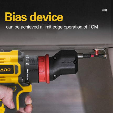 Brushless Cordless Drill Driver Kit Compact Lightweight Variable Speed with 2 Batteries