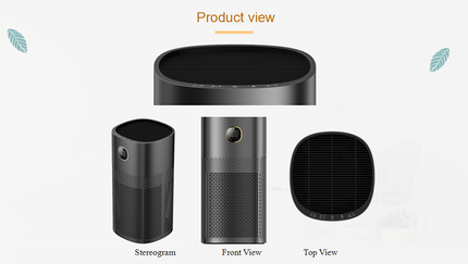 Smart Home Air Purifier with WiFi, H13 HEPA Filter, PM2.5 Monitor & Quiet Operation