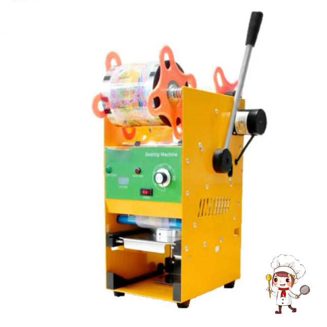 Semi Automatic Drink Cup Sealing Machine for Cafes Juice Bars and Small Businesses