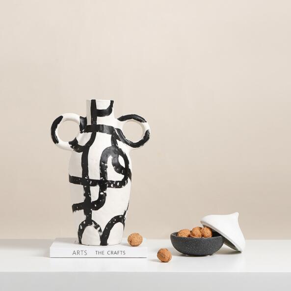 Modern Resin Sculpture for Tabletop Shelf Display