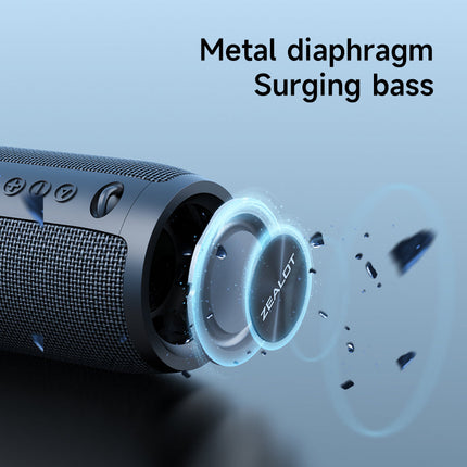 Wireless 40W Outdoor Bluetooth Speaker Waterproof  USB-C Rechargeable Compact and Portable