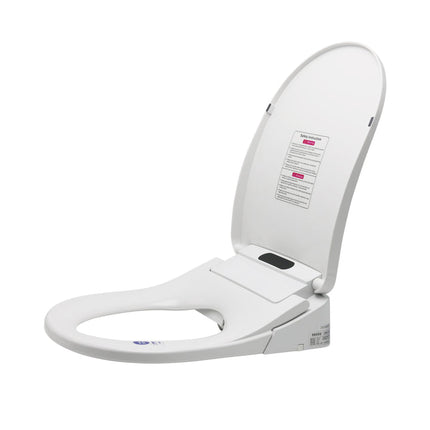 Smart U-Shape Toilet Seat with Remote Control, Bidet Function, Warm Air Dryer, Night Light