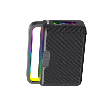 Wireless 120W Bluetooth Speaker with Dual Microphones, RGB Lighting & 20-Hour Battery
