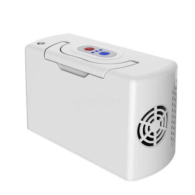 Lightweight 1–3L Oxygen Flow Device for Home Travel and Outdoor Use White