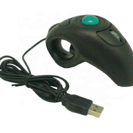 USB Wired Trackball Mouse with Ergonomic Design for PC & Notebook