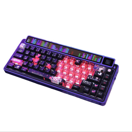Transparent Mechanical Keyboard Keycaps Set – Double Shot Sublimation, PBT & PC Options
