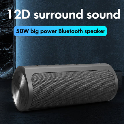 High-Power Wireless Speaker with Rich Bass, Waterproof IPX7, Extended 20-Hour Battery
