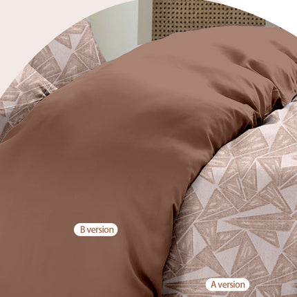 Luxury Geometric Jacquard Polyester Comforter Set 3-Piece King Queen All-Season Bedding