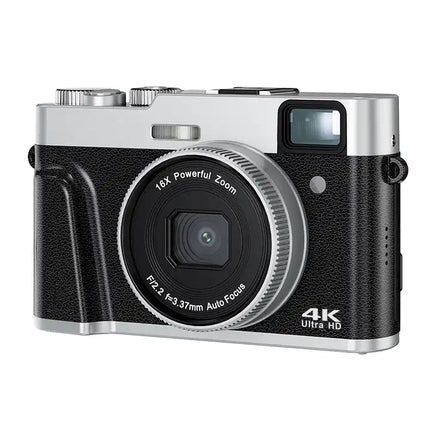 Compact 4K Digital Photography Camera with 48MP Stills, 16x Zoom & 2.8” IPS Screen