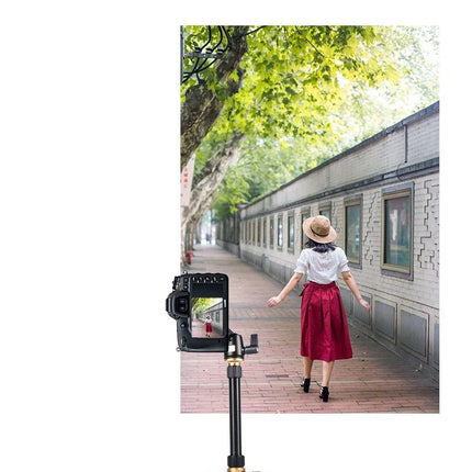 Portable Aluminum Tripod Extendable 154cm Stand for Cameras Phones 5kg Load