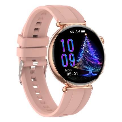 Round Touch Screen Smart Watch with Bluetooth Calling, Heart Rate & Activity Tracker