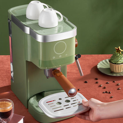 2-in-1 Coffee Machine Grounds & Capsule Compatible 20 Bar Pump